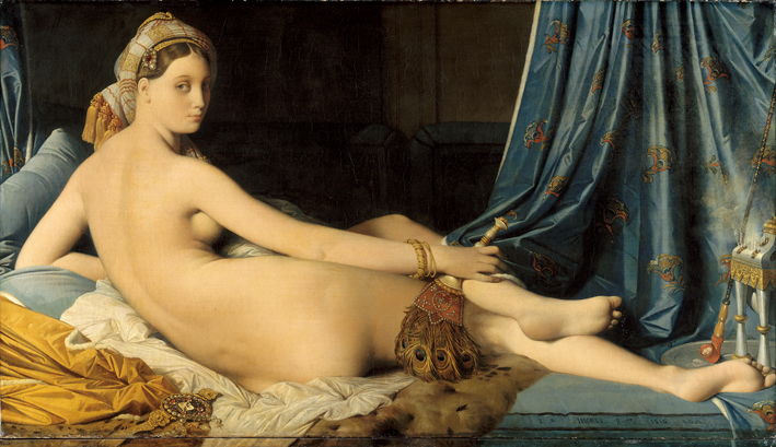  让·奥古斯特·多米尼克·安格尔 Jean Auguste Dominique Ingres ——宫女